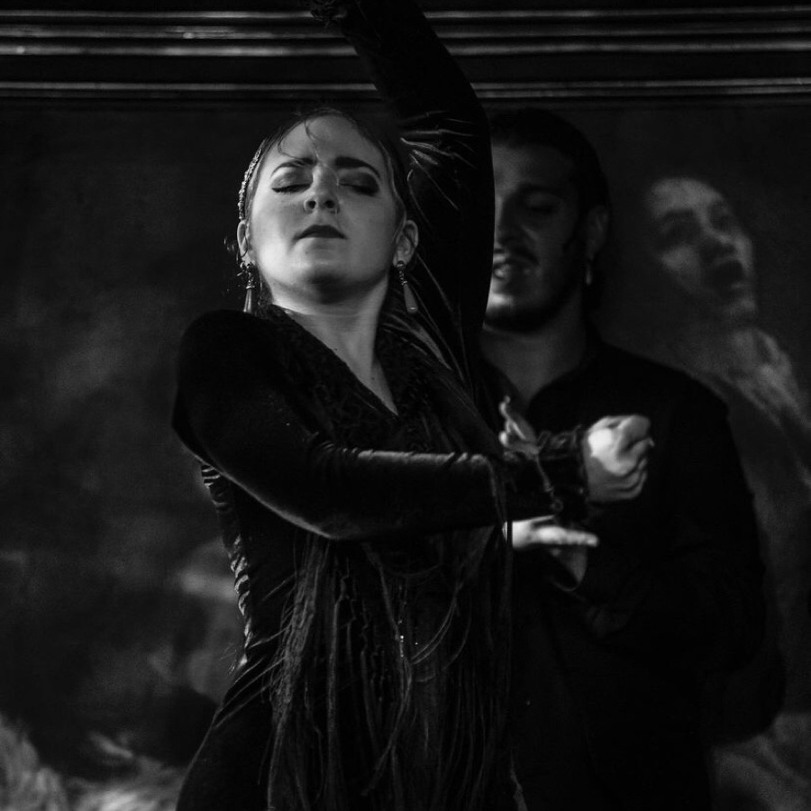 Raquel Lara al baile en Teatro Flamenco Madrid