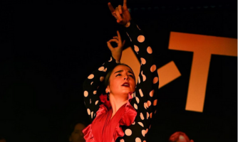 Paula Bolaños al Baile en Paula Bolaños