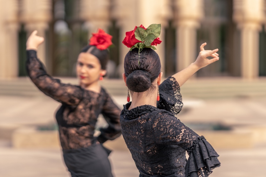 Imagen principal del artículo Peinados para triunfar con tu traje de flamenca