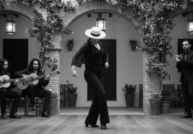Imagen principal del artículo El traje corto femenino en el flamenco: fuerza, estilo y tradición
