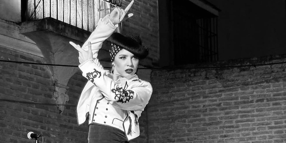 Main image from article Youth, elegance and a bright future as a flamenco dancer, Sara Luque performs at Teatro Flamenco Madrid